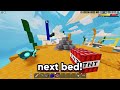 DOUBLE DAVEY strat is OP in ranked... (Roblox Bedwars)