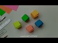 How to make Mini Paper Box | Paper Box | Mini paper box | Easy Craft | Easy paper box | Origami box