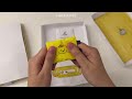 [💛paper diy💛] POMPOMPURIN SCHOOL SUPPLIES Blind Bag + ipad unboxing! | asmr