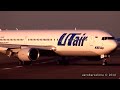 [FULL HD] UTair Aviation 767-300 NEAR MISS? GO AROUND at Barcelona-El Prat