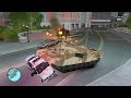 GTA 4 Tank gameplay ( Leopard 2A7 vs New York Police and Army Forces  )