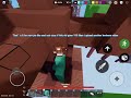 I found this very weird glitch thing in Roblox bedwars