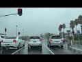 Rush Hour Rainy Day traffic in New Zealand