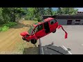 Satisfying Rollover Crashes #8 - BeamNG drive