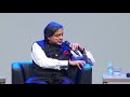 The Hindu Lit for Life Dialogue 2018: Shashi Tharoor in conversation with Gopal Krishna Gandhi