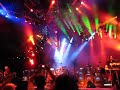 Rush in concert - Howard's lights in action during Witch Hunt