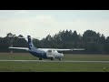 Blue Islands ATR-72 Takeoff Groningen Airport Eelde