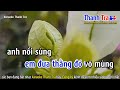 karaoke Từ Nay Đôi Mình Không Còn Ngủ Chung - tone nam - lời chế Minh Độ - nhạc hài hước