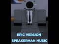 Speakerman music but better