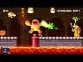 Super Mario Maker 2 Wii - All Bosses Course Maker (NSMBWII Theme) Experiment!
