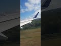 Batik air PK-LUP A320 takeoff  in Haluoleo Kendari