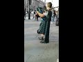 David Whitney  bagpipes in London