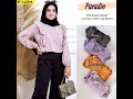 BAJU TUNIK WANITA BERHIJAB TERBARU ADEM DAN LENTUR