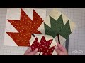 Maple Leaf Block in 3 Sizes tutorial!