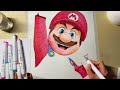 ASMR drawing (Mario, The Super Mario Bros.)|Artbreaker