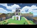 ⛏️ Minecraft Tutorial :: 🏢 Build a Luxury House in the Village 🏡 [마인크래프트 마을에 있는 고급 주택 만들기 건축강좌]