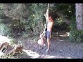 Rope climb - bear beach