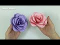 DIY Paper Roses Tutorial | How to make the simplest paper roses | Liam Channel