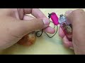 How to Tie a Shell Rope Spondylus Necklace with 1 hole drilled, Saipan CNMI 670