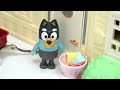 Bluey and Bingo DIY Slime Making Tutorial with Coco, Lucky, Snickers Characters