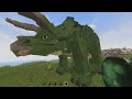 Jurassic World Dominion Mod in Minecraft || All Dinosaurs