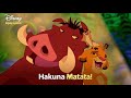 Hakuna Matata | The Lion King Lyric Video | DISNEY SING-ALONGS