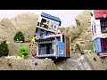 LEGO DAM BREACH VIDEOS PART 12 - LEGO CITIES COLLAPSE