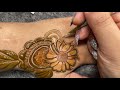 Bold Gulf/Dubai Henna Design | Henna Tutorial, Classes & Lessons by jawahar