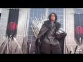 Kylo Snow takes the iron throne and rules