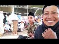 ribuan masyarakat pamekasan madura menyambut habib rizik shihab.