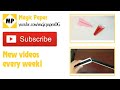Kids easy origami - How to make a jumping frog ver.1