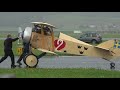 WW I Dogfight Reenactment (with gunfire) - Fokker Dr.1 vs. FVM Ö1 Tummelisa