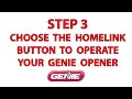 Programming HomeLink to newer Genie Openers