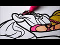 Colouring Drawings Disney's Barbie and Rachel Rainbow Sparkle Dress Coloring Pages Disney Brilliant