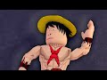 I Went NOOB To MAX As LUFFY With The RUBBER FRUIT In Blox Fruits! (Roblox)