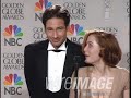 Gillian Anderson & David Duchovny on Golden Globes 1997