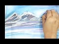 How to make mountains/ Soft pastels drawing / Mountains drawing with artist by passion