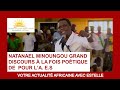 WOW, UN DISCOUR, A LA FOIS POÉTIQUE DE ♡NATANAEL MINOUNGOU♡ DU BURKINA FASO DÉDIÉ A L'A.E.S