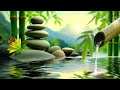 Beautiful Relaxing Piano ★ Deep Sleeping Music - Water Sound, Meditation Music
