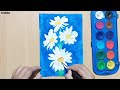 Watercolor painting/Easiest Watercolor painting/How to make watercolor painting/How to paint/Flower