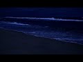 Ocean Waves For Deep Sleeping 10 Hours - Soothing Waves In Quiet Night, Rolling Waves For Sleeping