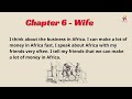 Learning English Through Stories |  level 1👍Robinson Crusoe-Chapter 6-Wife, An interesting story.