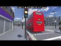 Buses at South Croydon South End (Roblox Croydon the London Transport Game)