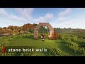 8 EASY Minecraft Wall Designs for you to build