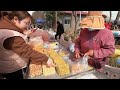 Thousands of people in China attend temple fairs, strange street food/Shaanxi Market/4k