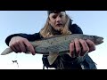 Euro Nymphing for big grayling in winter | Scotland Fly Fishing