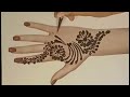 Very Simple Back  Hand Mehndi Design || New Stylish Mehndi Design