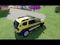 TRANSPORTING CARS, AMBULANCE, POLICE CARS, FIRE TRUCK, MONSTER TRUCK OF COLORS! WITH TRUCKS! - FS 22