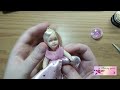 Repainting a... ceramic doll?