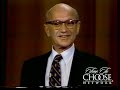 Milton Friedman Speaks: Is Capitalism Humane?